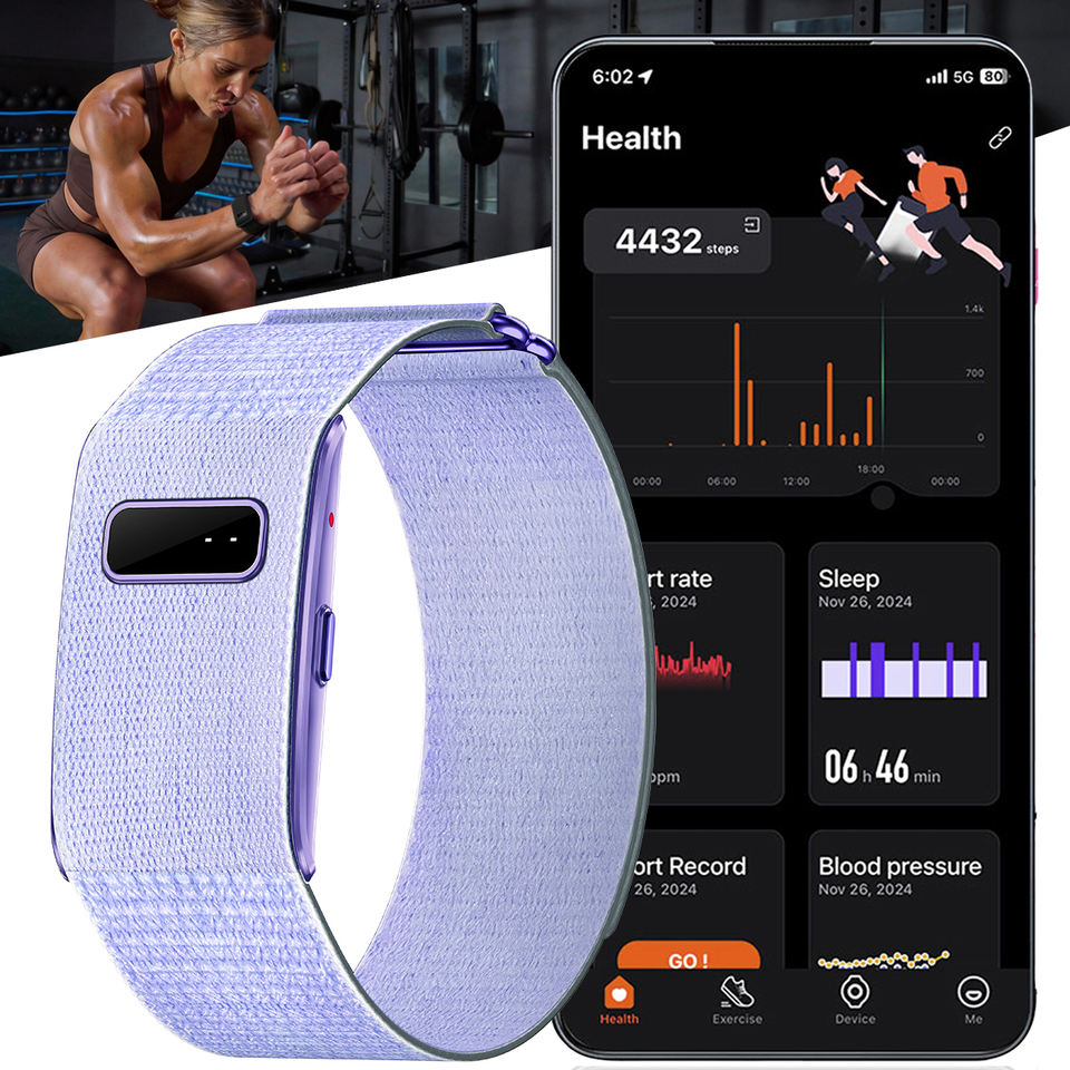 Guangdong Eternity Electronics Co., Ltd. Smart Band Bracelet AI Health Report Standby Fitness Tracker Call Reminder 1ATM...