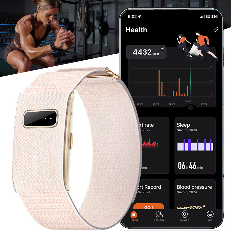 Guangdong Eternity Electronics Co., Ltd. ODM Screenless Fitness Tracker Smart Bracelet Heart Rate Blood Pressure Monitor GPS...