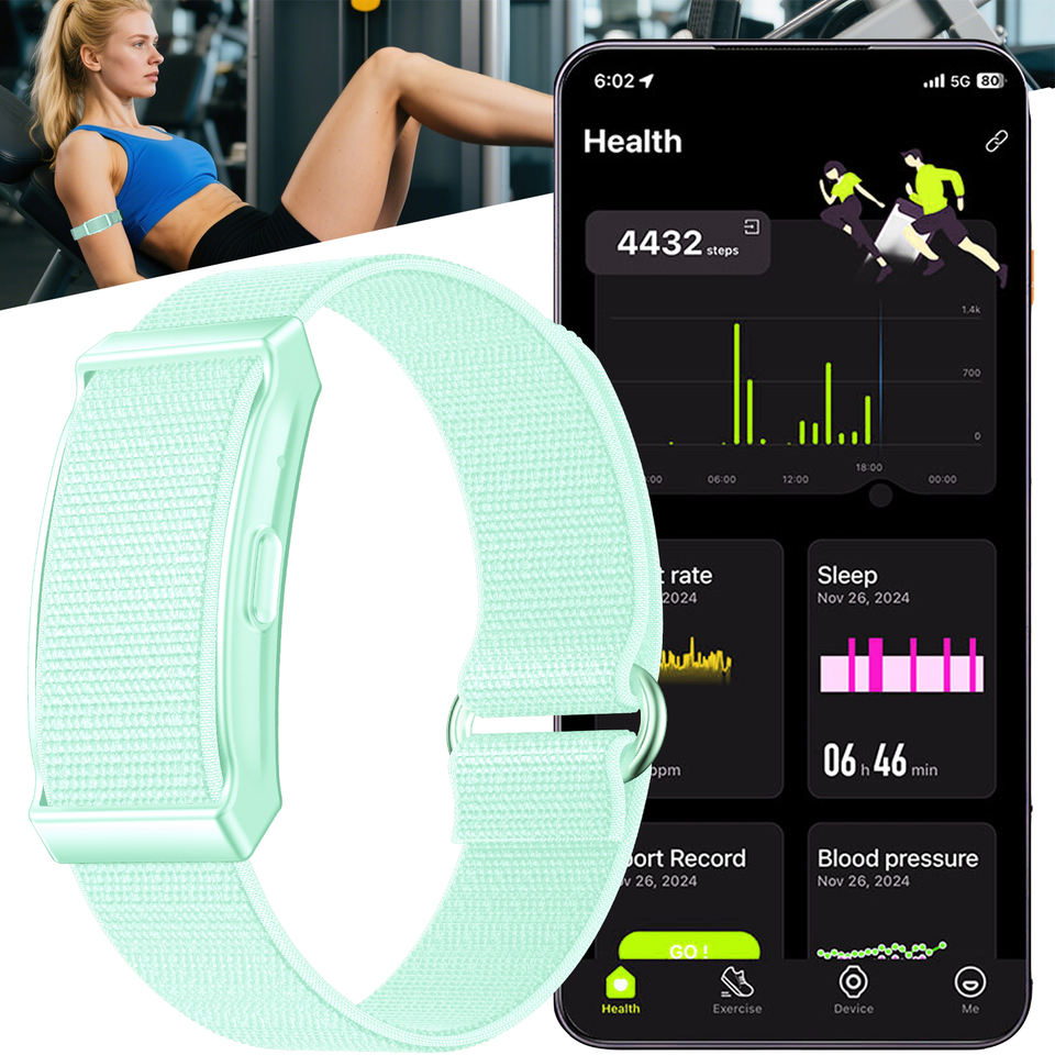 Guangdong Eternity Electronics Co., Ltd. Wholesale Screenless Fitness Tracker 145mAh Battery 30 Days Use Heart Rate Blood Oxygen...