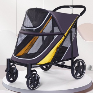 cheap high quality twin double pet stroller dog st