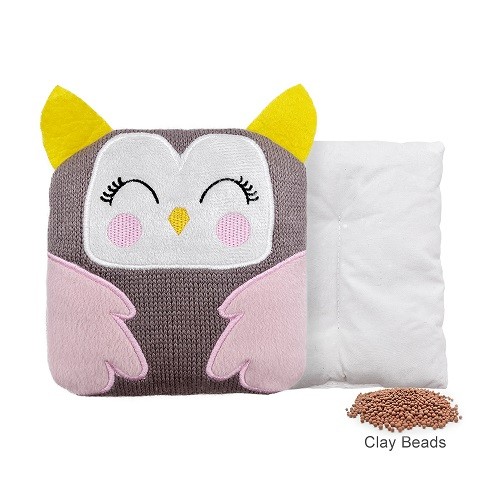 Luminus Group Knitted owl microwave heat pack