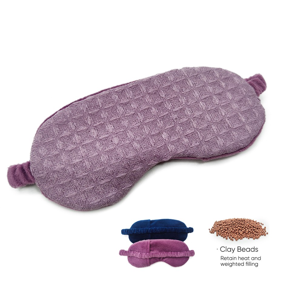 Factory Direct Sale Moist Heat Eye Mask Lavender Flaxseed Pillow Microwavable