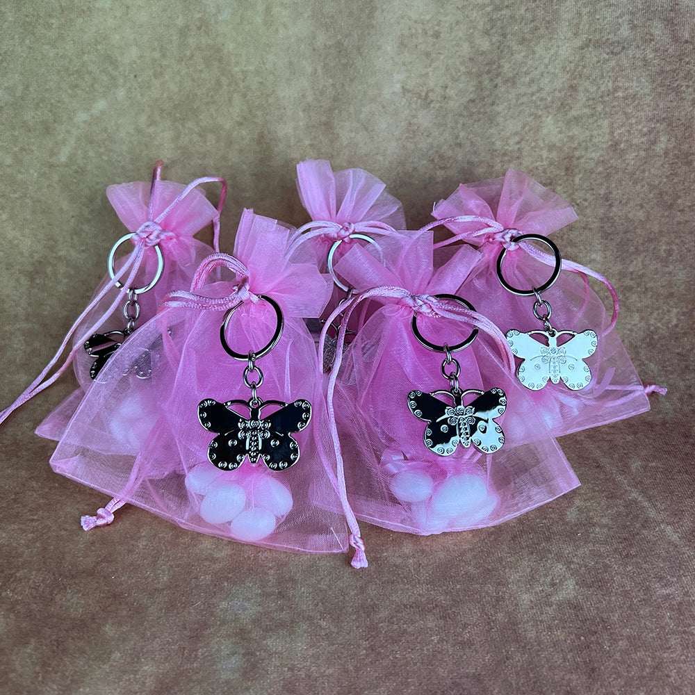 Anna's Boutique Favours Bonbonieres Pink (Pack of 5) - FB1KR04