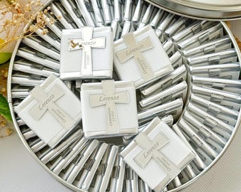 Personalized Baptism Chocolate Favors – Keepsake Tin Gift