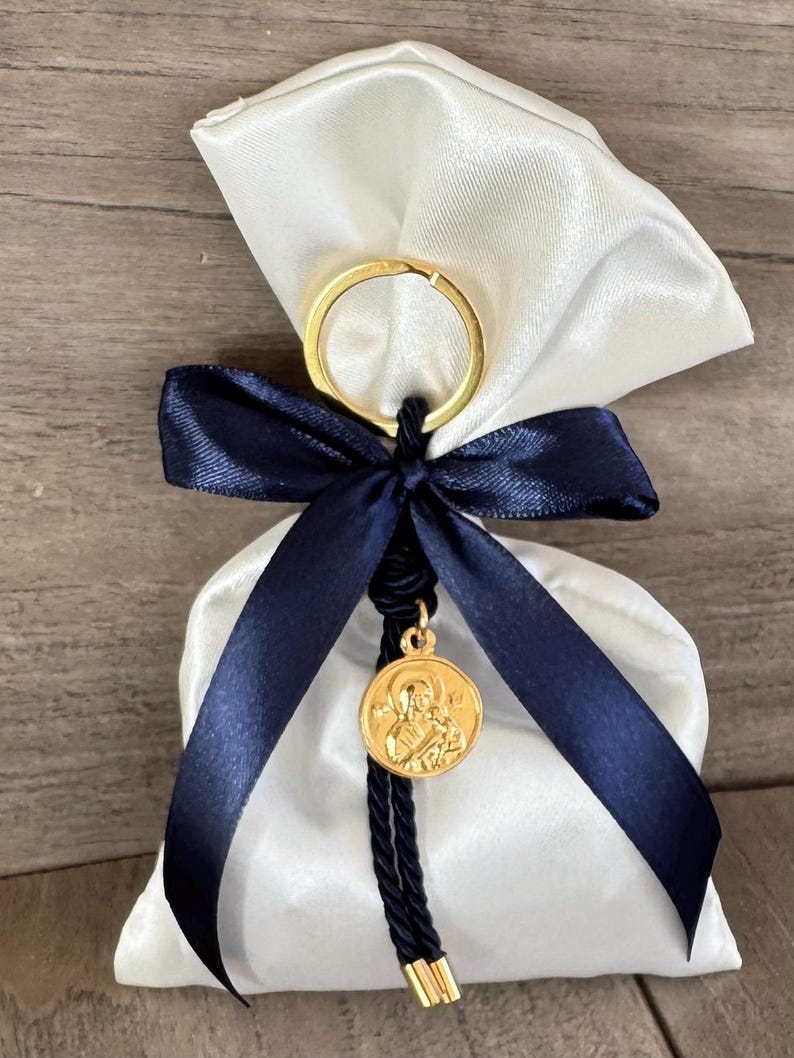 GIASEMAKI 10pcs Greek orthodox boubounieres, christening favor, boubounieres, baptism, icon...