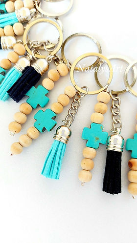 NatalysWeddingArt Greek Baptism favors 30pcs Key rings BOY Greek Baptism gifts for guests 30pcs