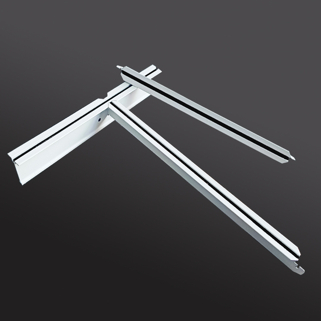 Shanxi Pano Building Materials Co., Ltd. T15/T24 black center line Aluminum Ceiling T grids