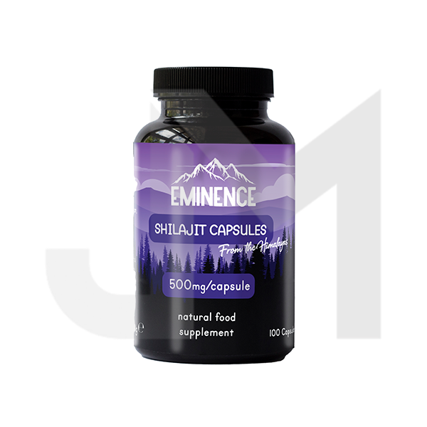 JM Wholesale Ltd Eminence 50000mg Vegan Shilajit Capsules - 100Caps