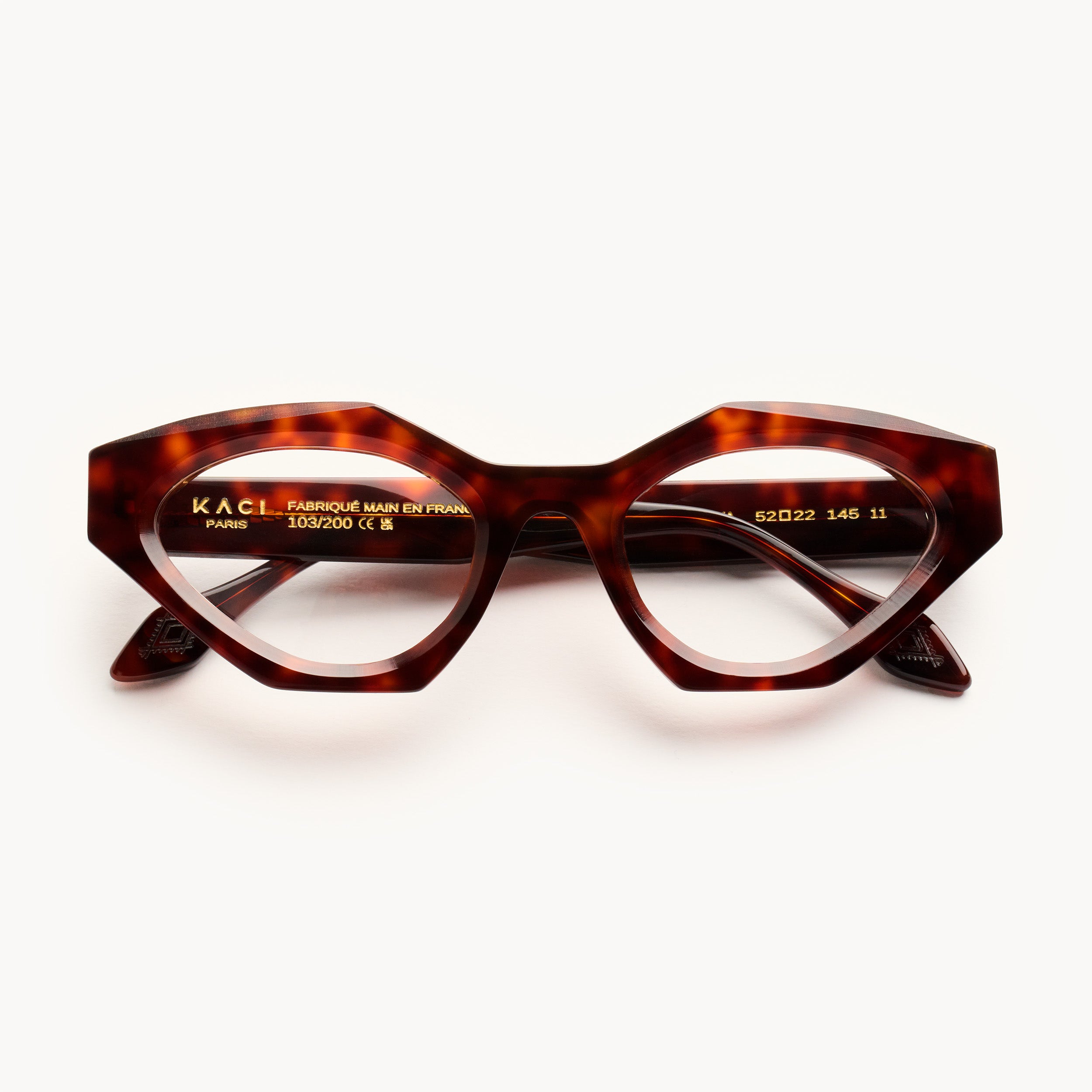 Kaci Paris Damya Red Turtle Optics