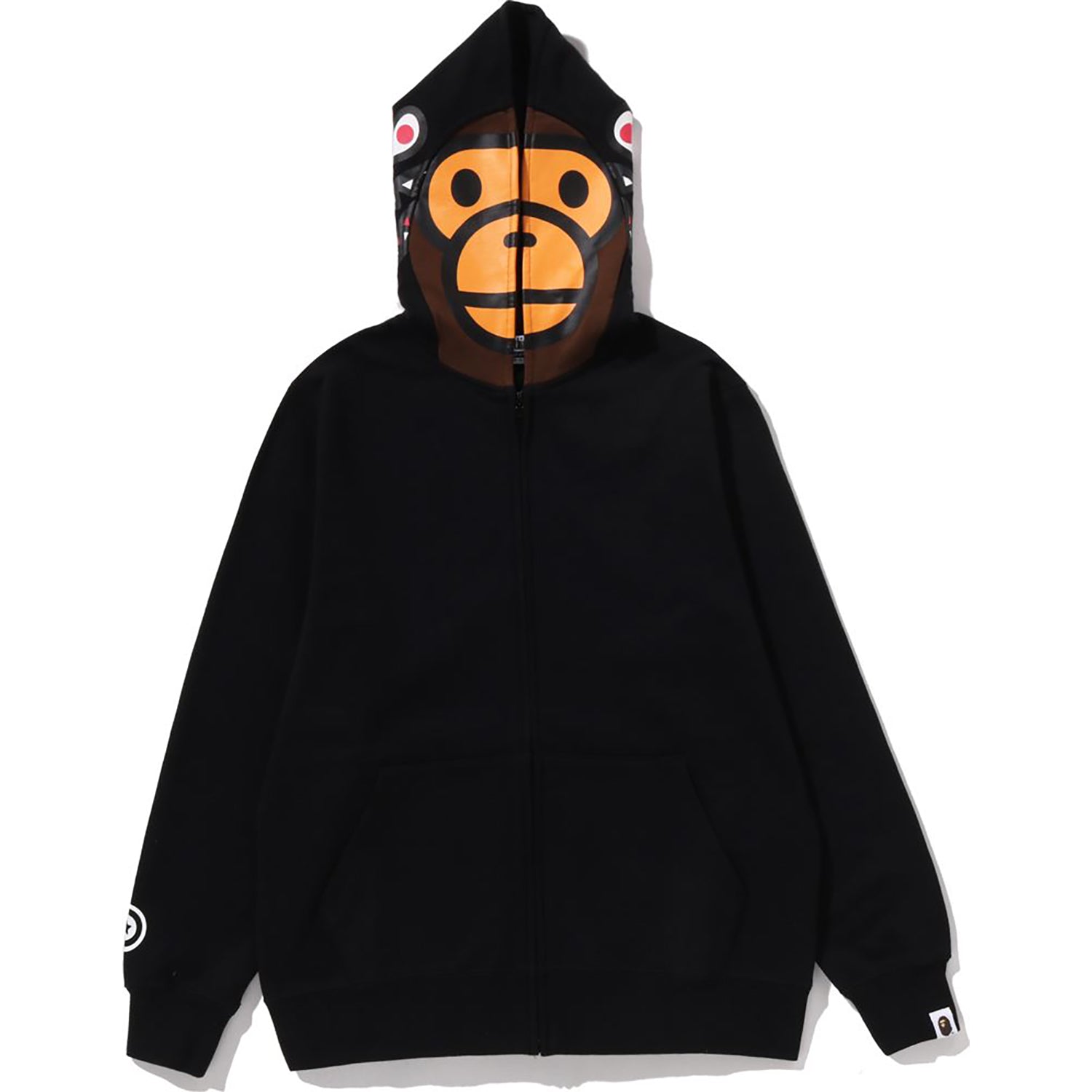 A Bathing Ape (BAPE) MILO SHARK ZIP HOODIE JR KIDS