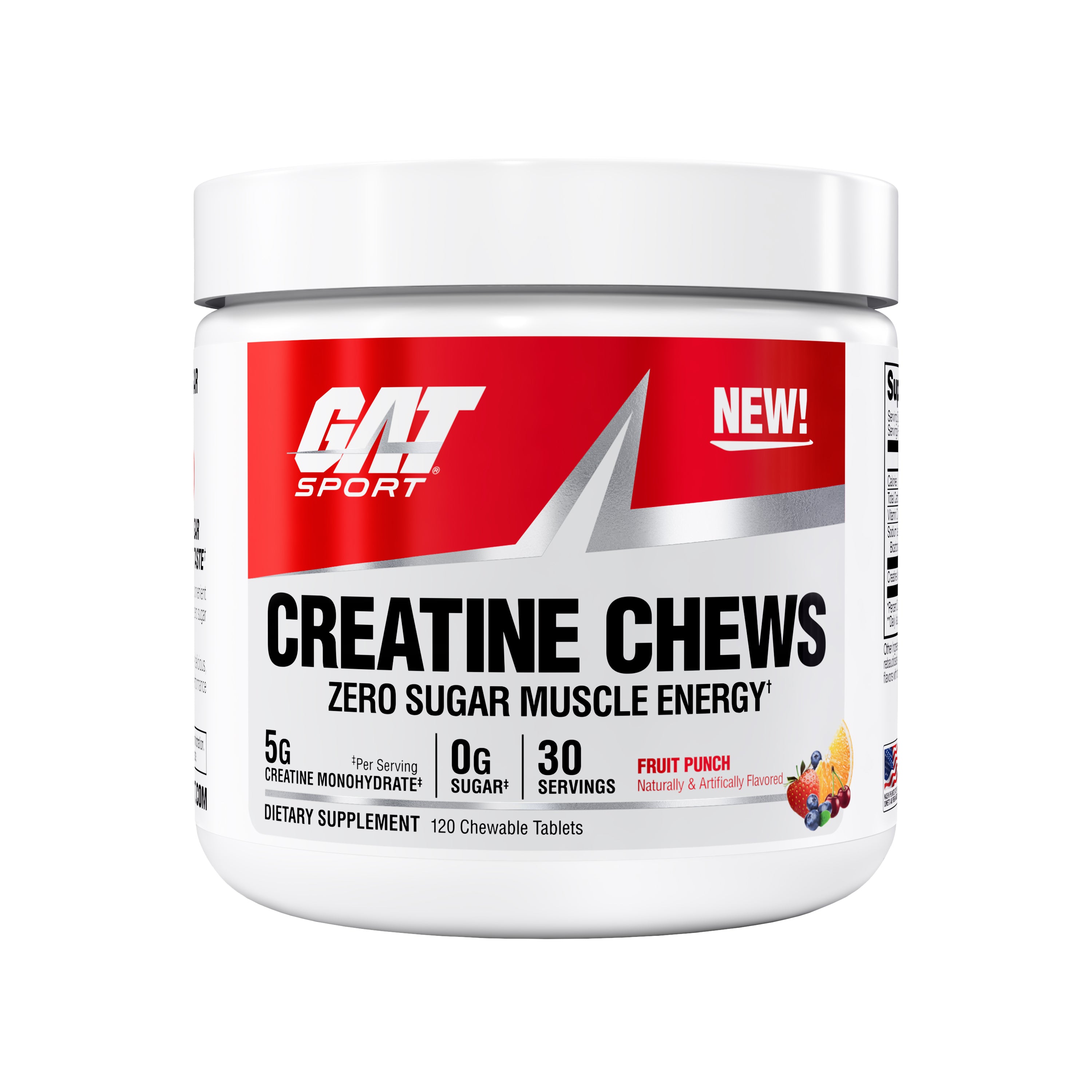 GAT Sport Creatine Chews - Fruit Punch