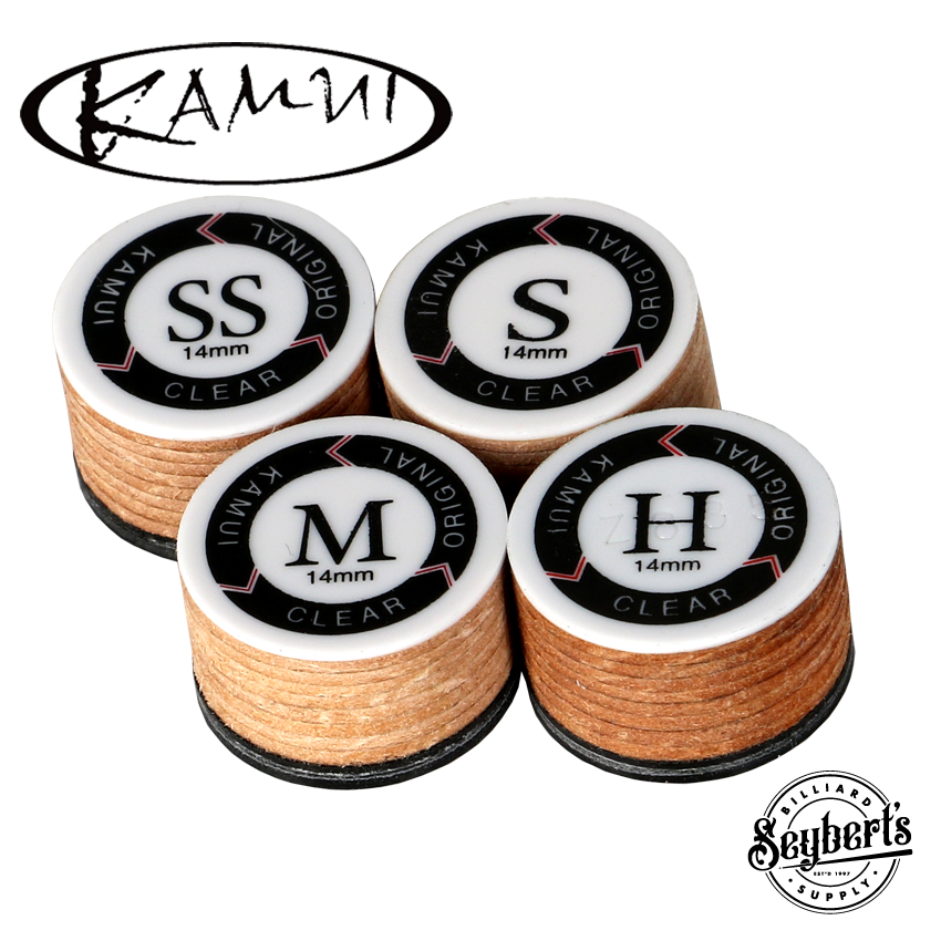 Seybert's Billiards Supply Kamui Clear Tan Tips