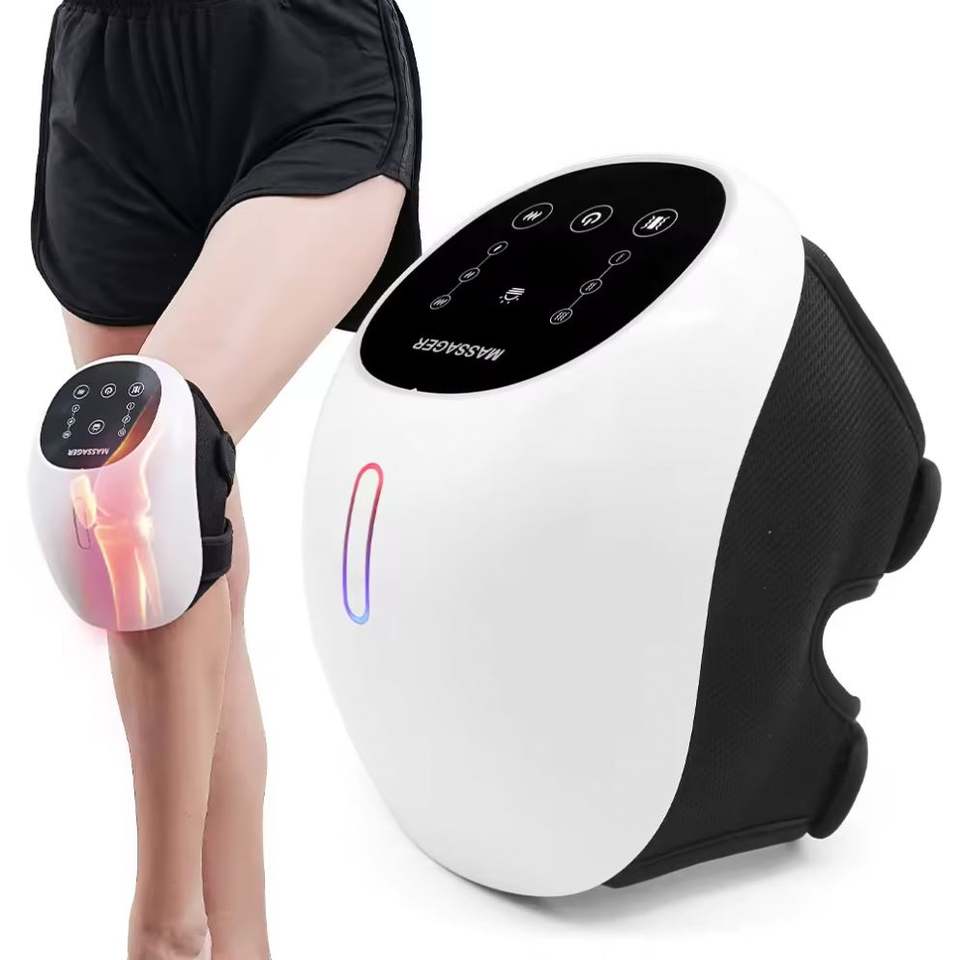 ALL STAR DESIGN LIMITED Cordless Air Compression Knee & Shoulder Massager with Heat 3 Vibration Modes 3 Heating...