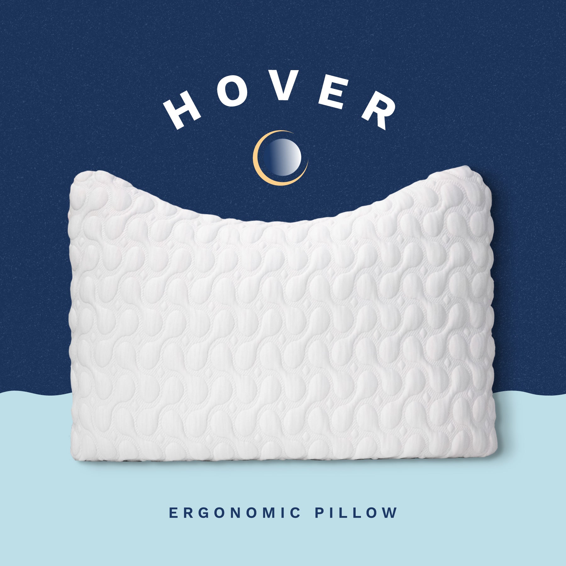 ViscoSoft Hover Ergonomic Pillow