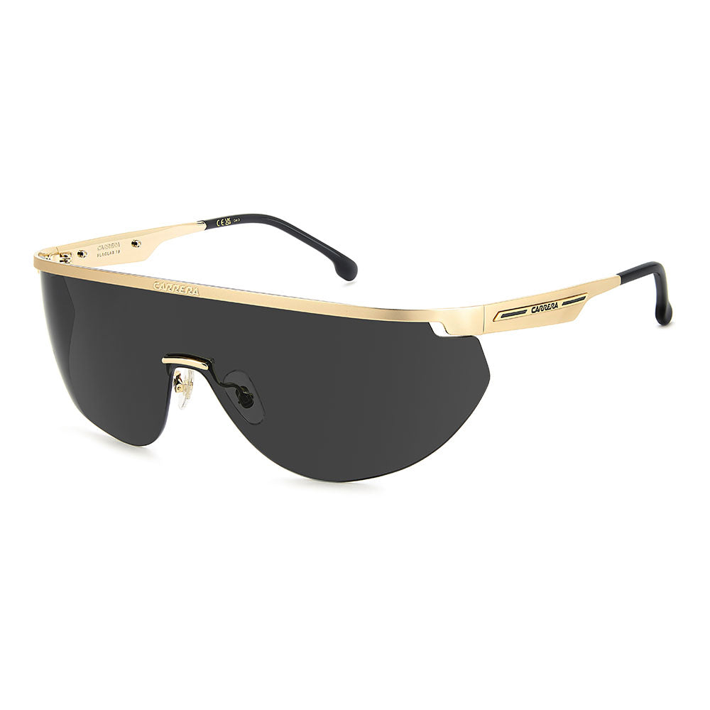 Carrera Eyewear Flaglab 19 Limited Edition Rimless Shield Sunglasses