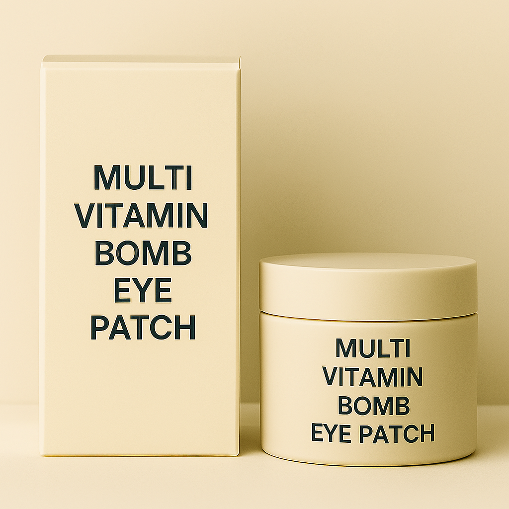 K-PrivateLabel.com MULTI-VITAMIN BOMB EYE PATCHES