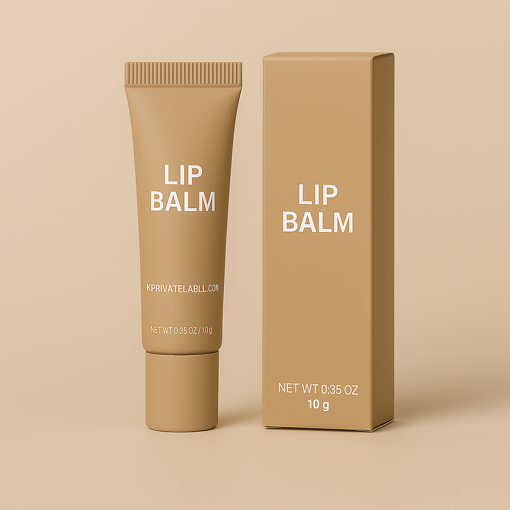 K-PrivateLabel.com LIP BALM – Cappuccino