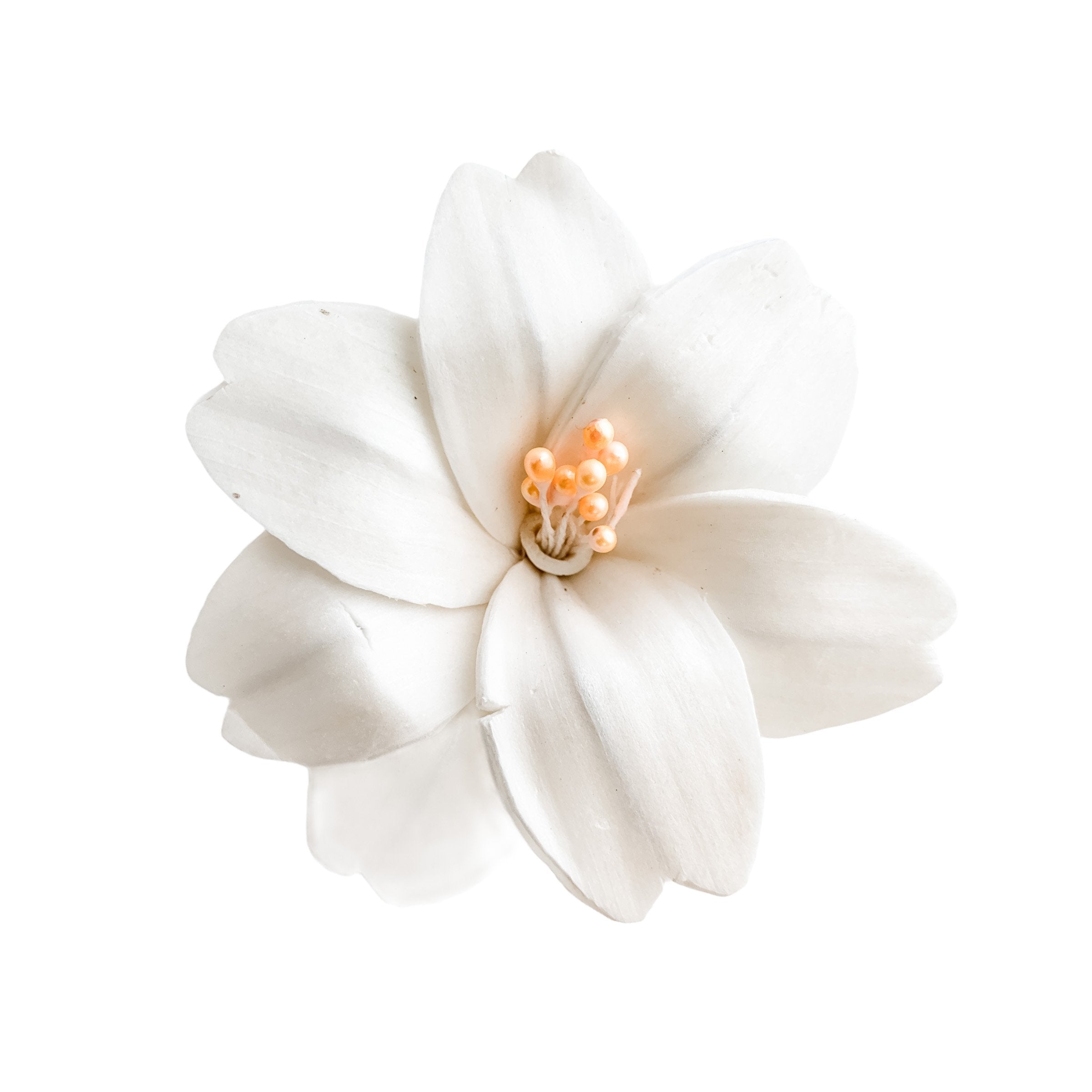 Pine and Petal Weddings Lilian Lily Flowers - 6 Loose Sola Flowers - Approximately 3"