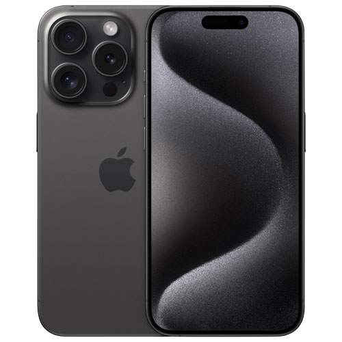 Refurbished Apple iPhone 15 Pro - Unlocked, Certified Pre-Owned