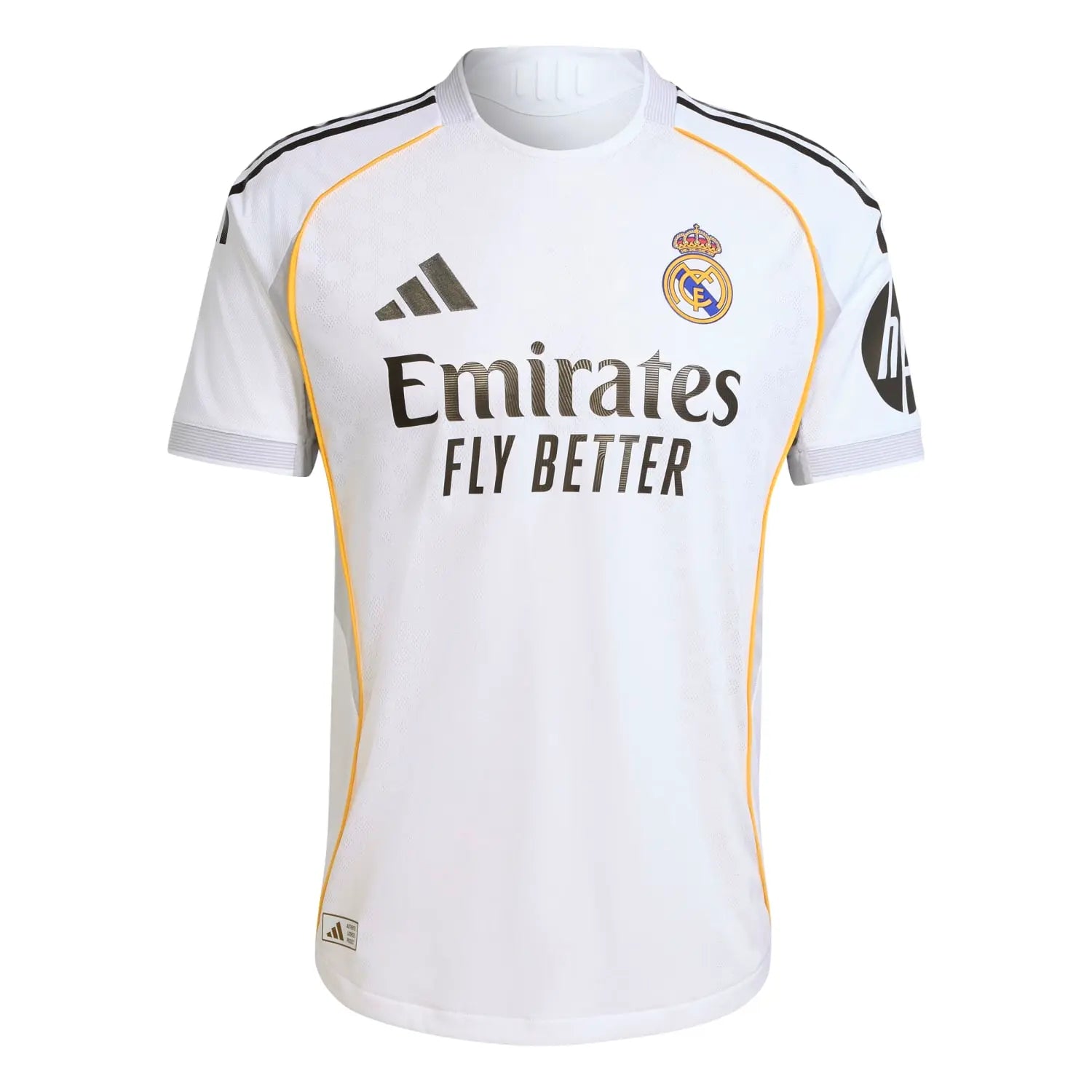 Real Madrid Shop Mens Home Authentic Jersey 25/26 White