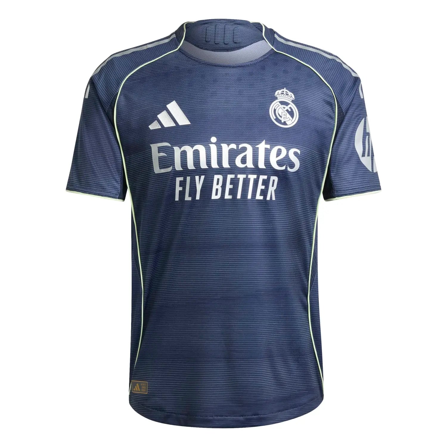 Real Madrid Shop Mens Away Authentic Jersey 25/26 Navy