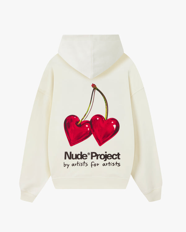 Juicy Cherry Hoodie Marshmallow