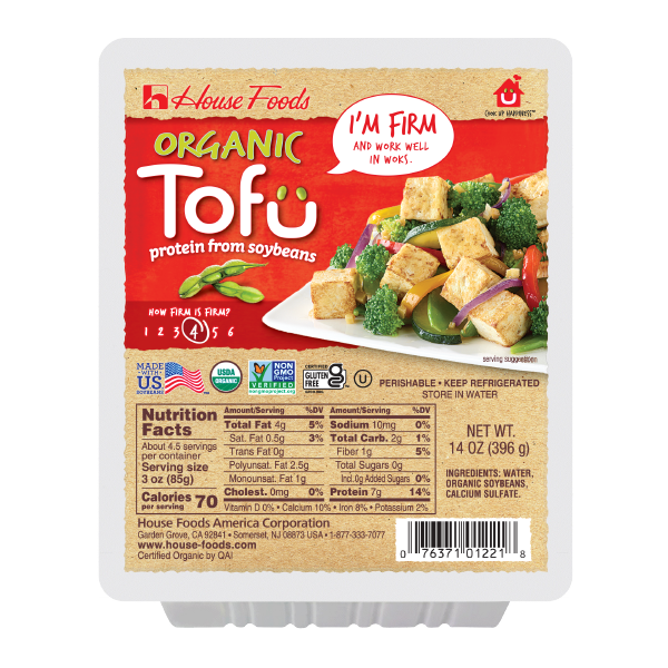 House Foods America Corporation Organic Tofu Firm