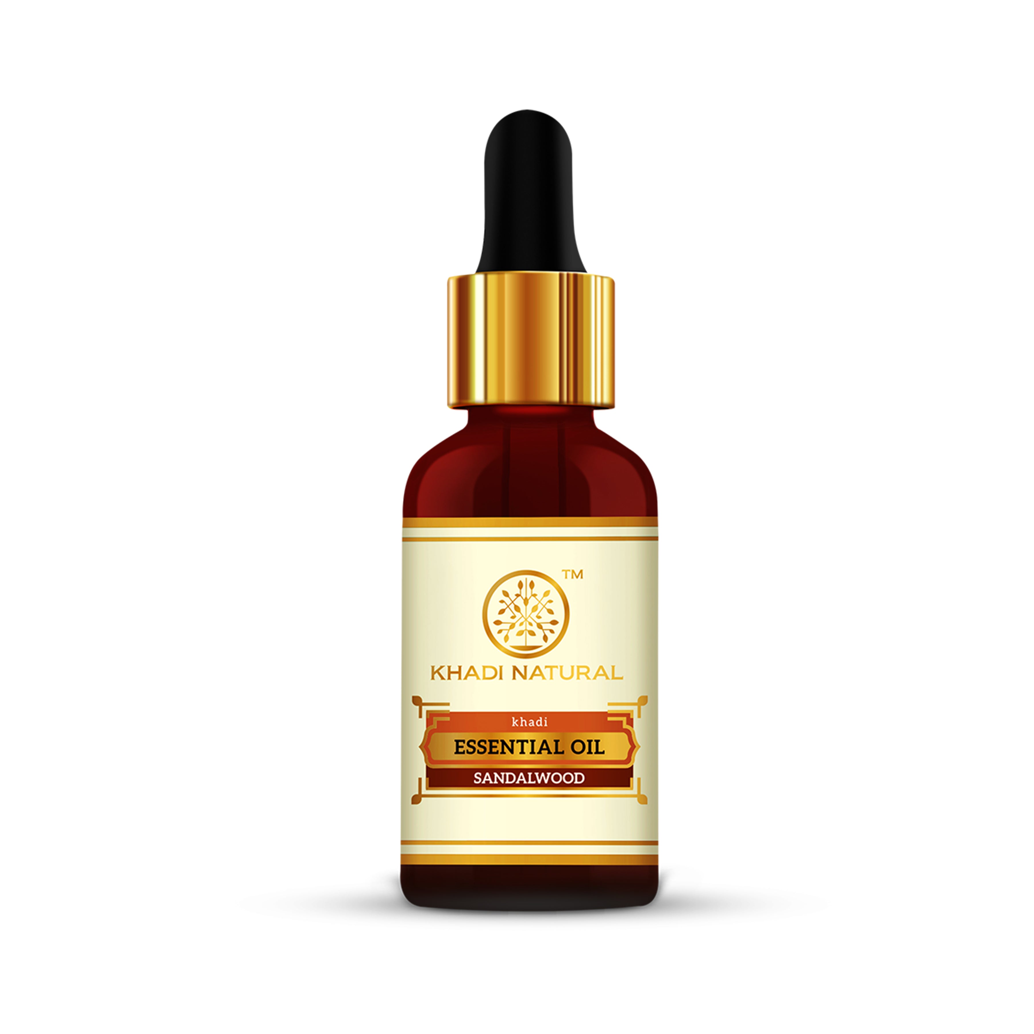Khadi Natural Khadi Natural Sandalwood - Pure Essential Oil - 15ml