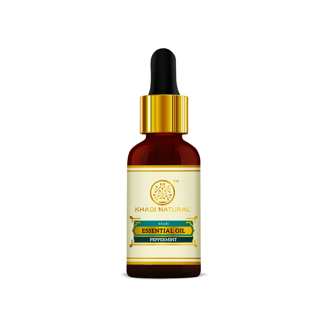 Khadi Natural Herbal Peppermint Essential Oil - 15ml