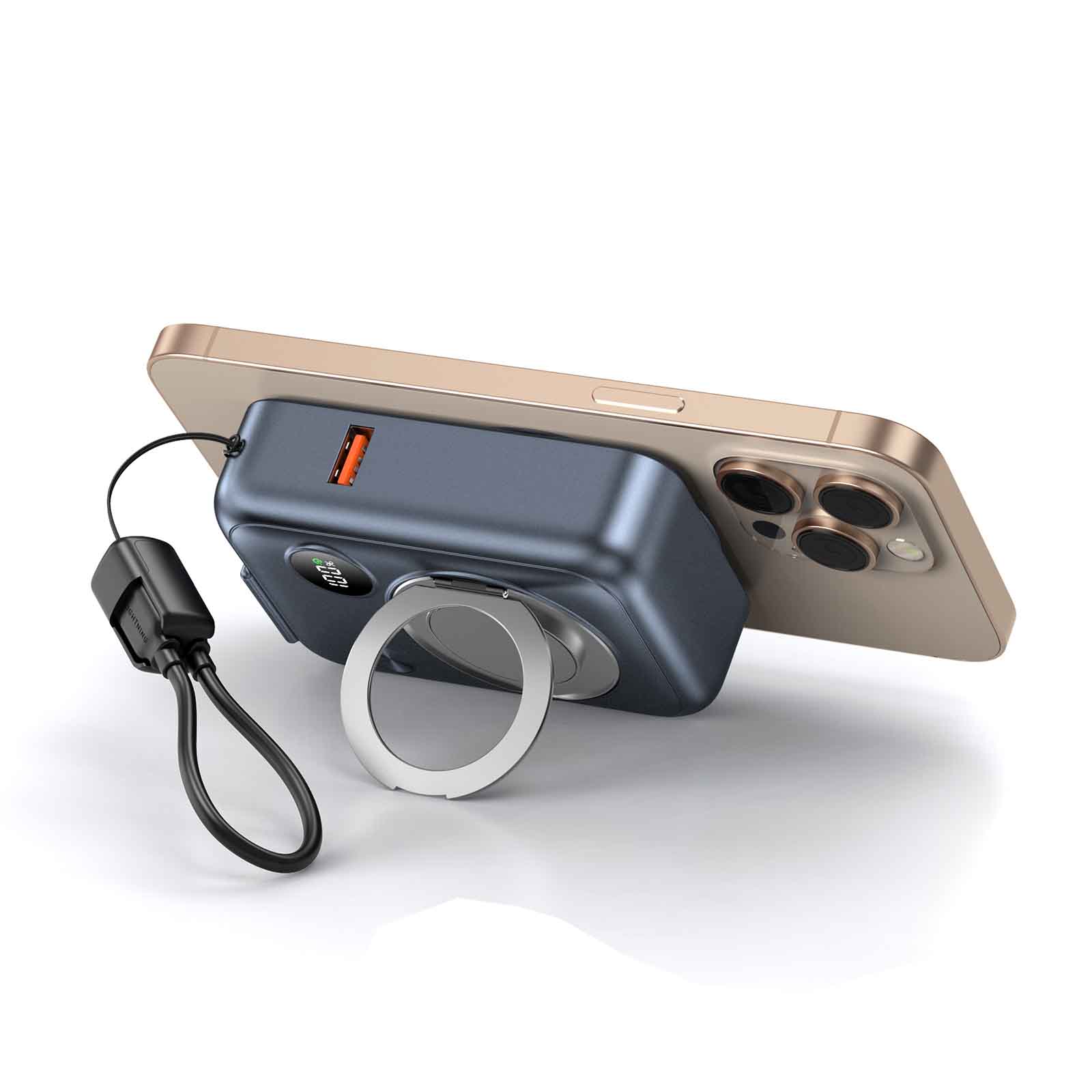 Shenzhen Juffan Electronics Technology Co., LTD Multifunctional 10000mAh power bank with AC plug