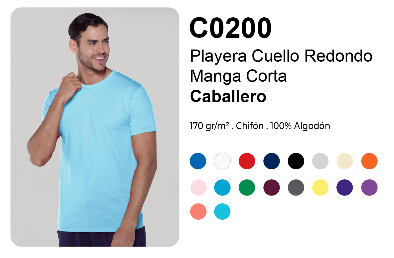 Creatuplayera Playera Cuello Redondo Medio para Hombre