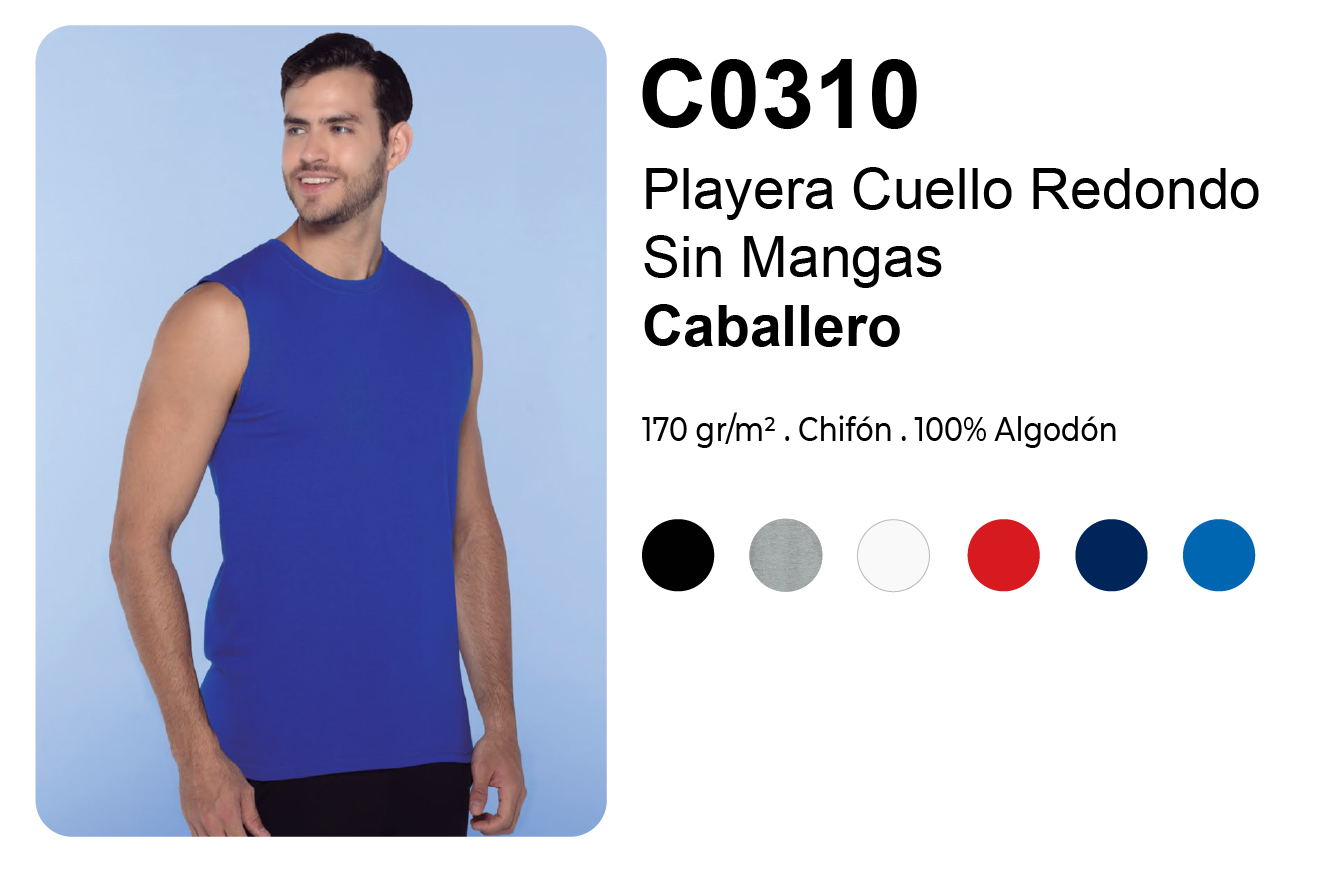 Playera Sin Mangas para Hombre