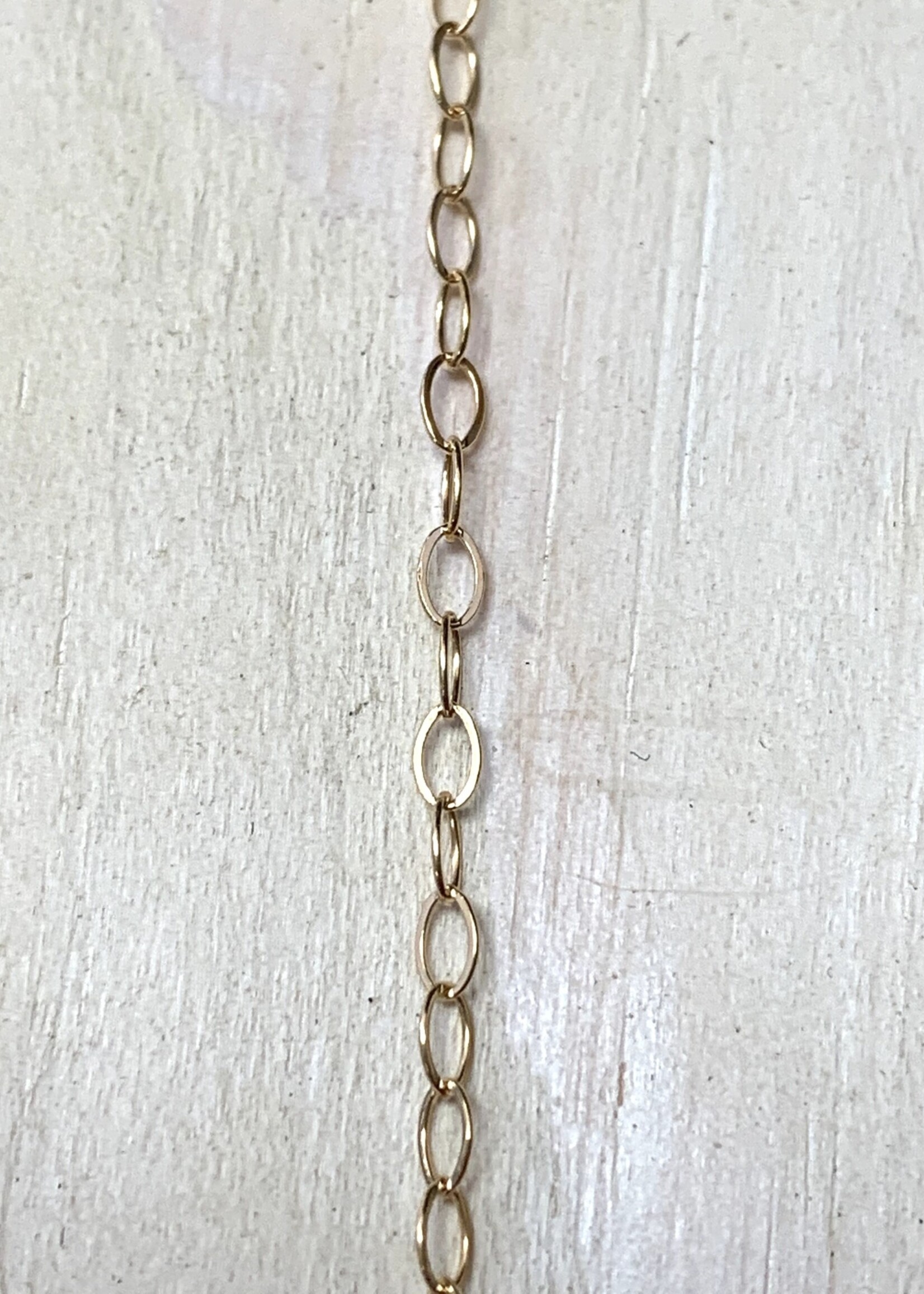 da Bead Shop 3x2mm Flat Cable Gold Filled Inch