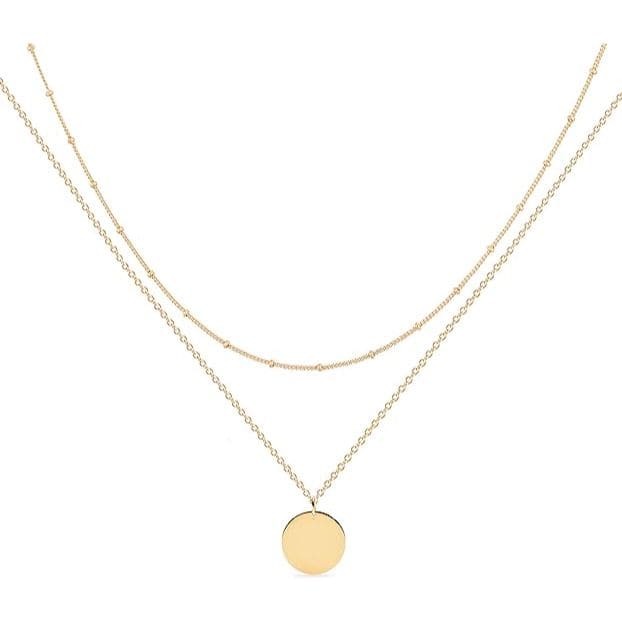 MEVECCO Mevecco Layered Heart Necklace