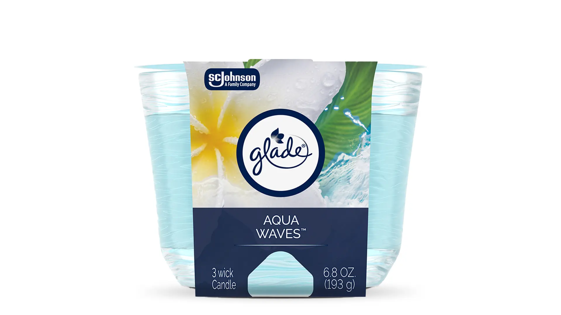 Aqua Waves 3-Wick Candle