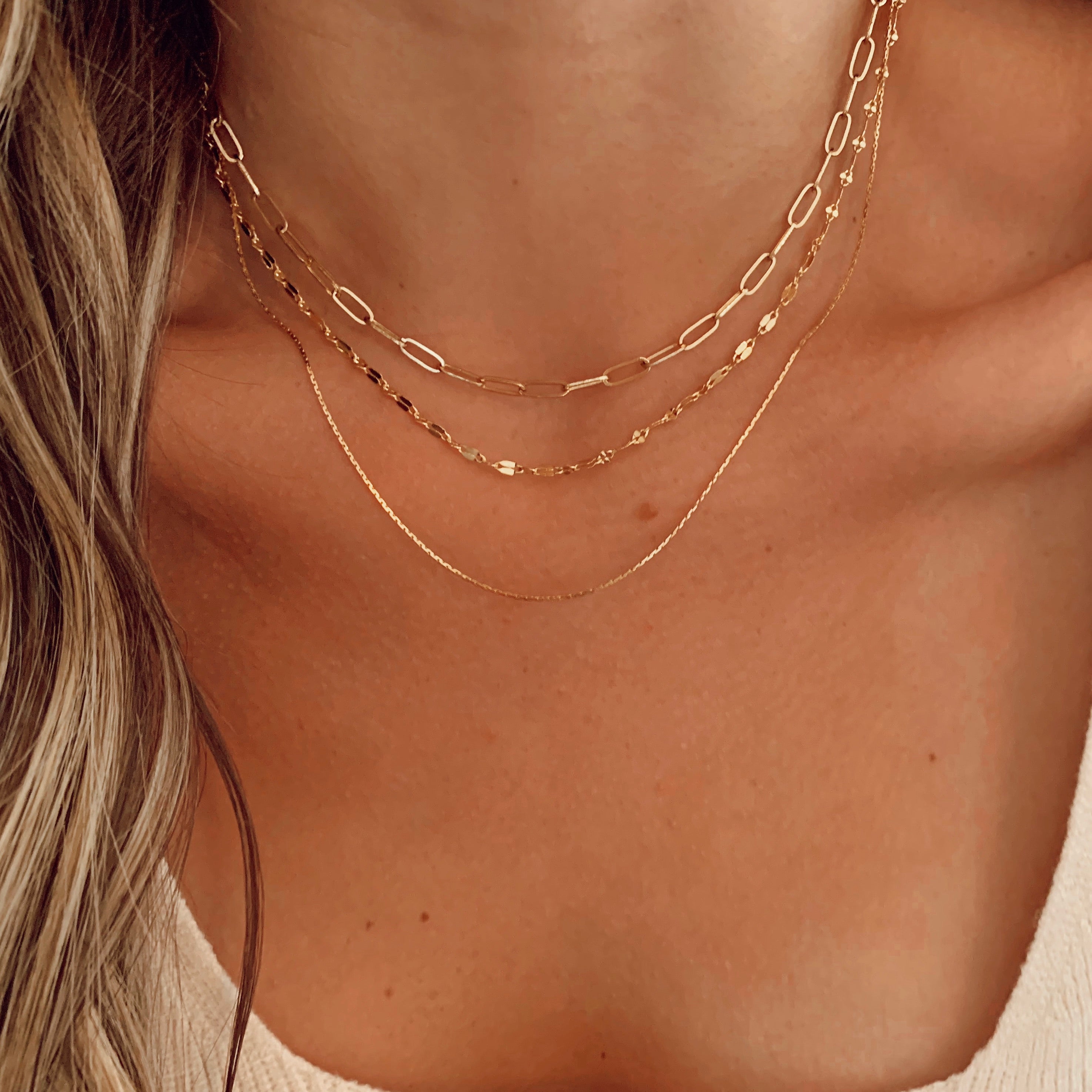 Delicate Gold Set