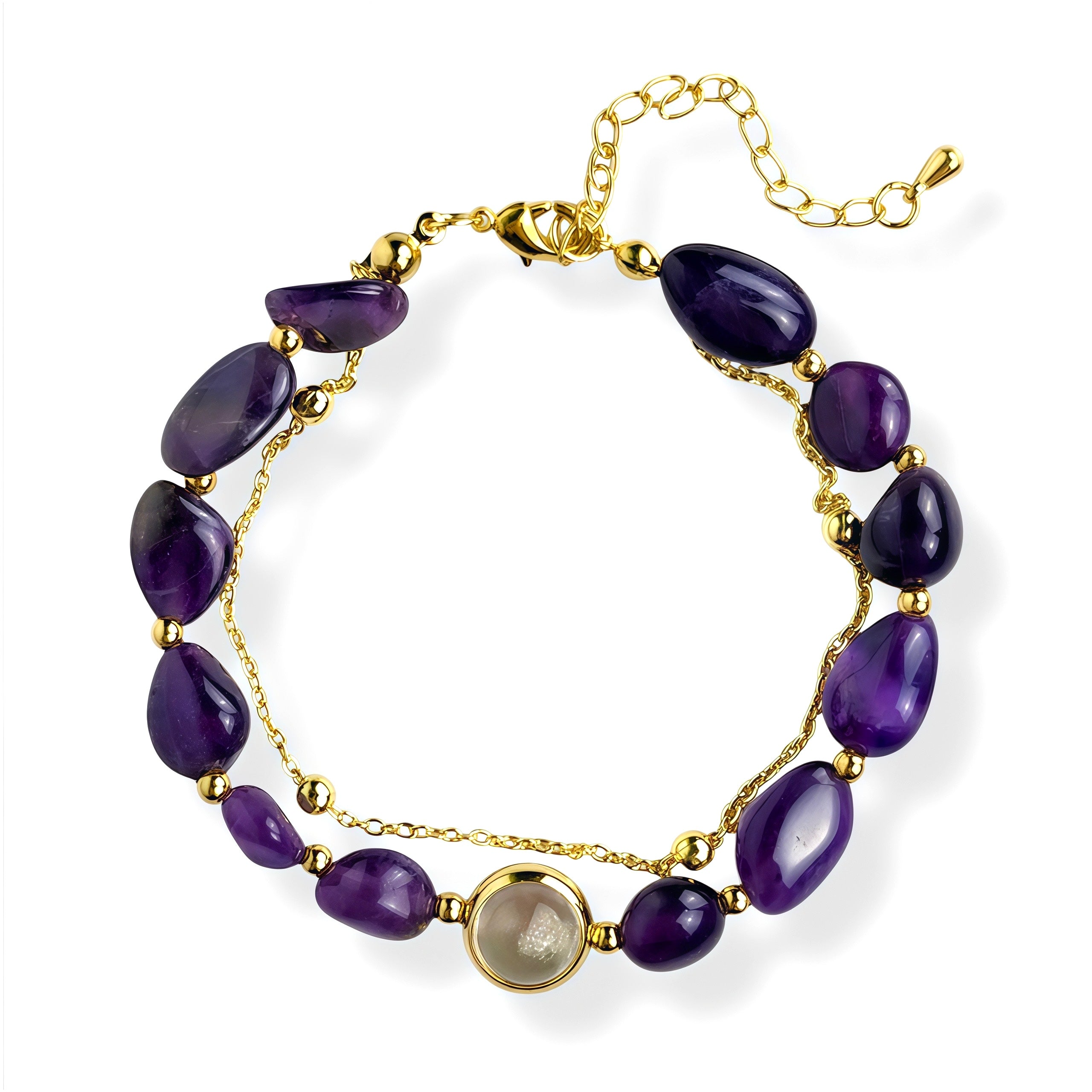 NEVA Amara Amethyst Bracelet