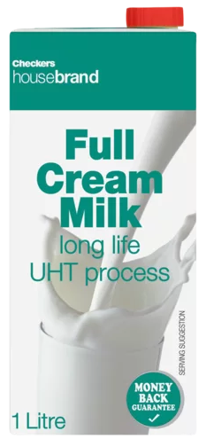 Coega Dairy House Brand Full Cream UHT Milk