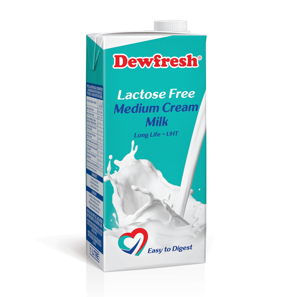 Dewfresh (Pty) Ltd Dewfresh Lactose Free Medium Cream Milk