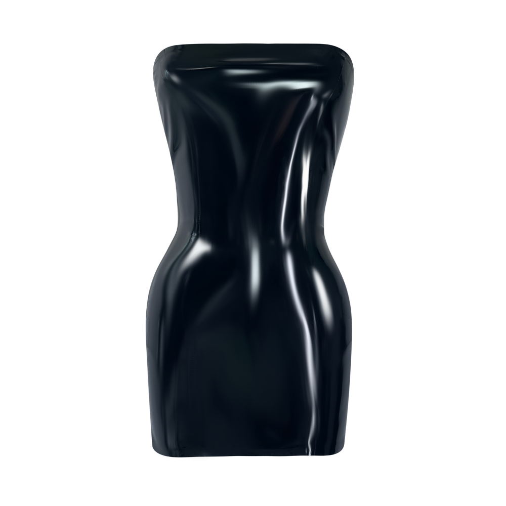 Vex Latex Tube Dress