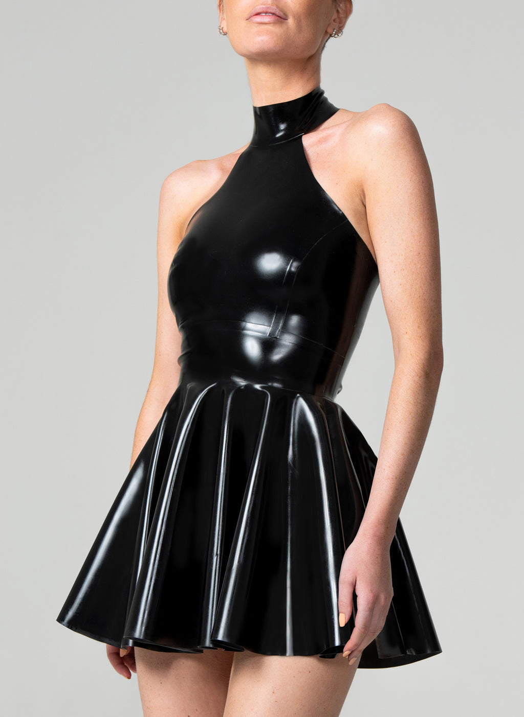 William Wilde Latex Piano Dress