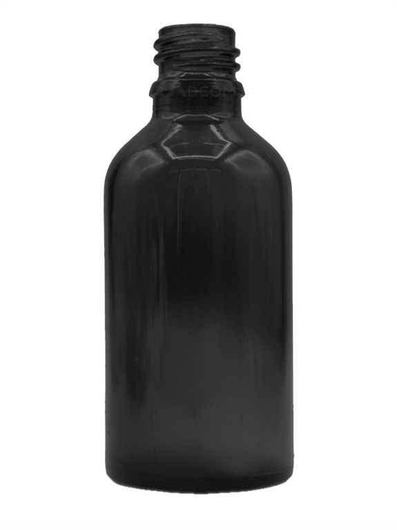 Radcom Packaging Pvt Ltd 50ML - Opp Black Coated-Dropper Bottles