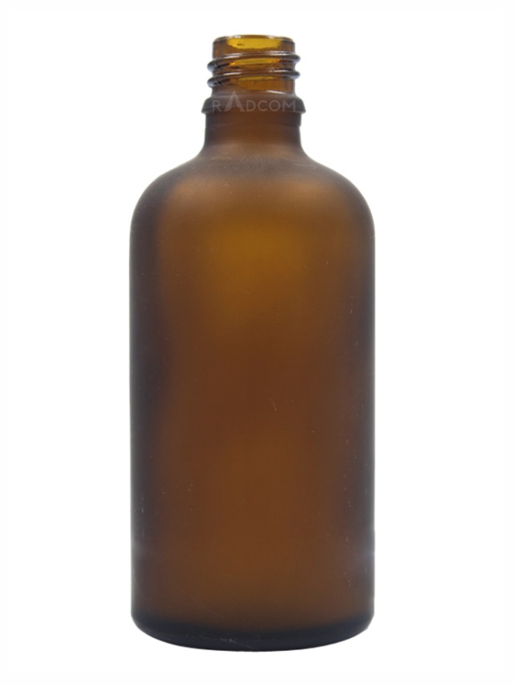 Radcom Packaging Pvt Ltd 100ML - Amber Frosted-Dropper Bottles