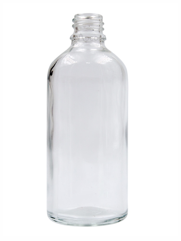 Radcom Packaging Pvt Ltd 100ML - Clear-Dropper Bottles