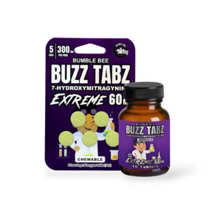 Bumble Bee Kratom Bumble Bee Buzz Tabz 7-OH Extreme Chewable Tablets 60mg Per Tablet