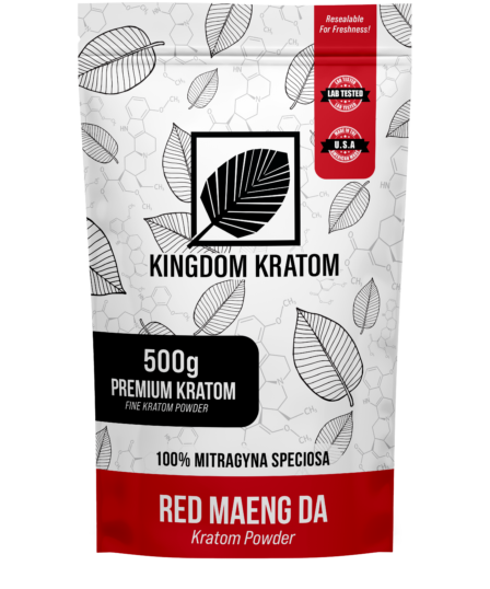 Kingdom Kratom Red Maeng Da Kratom Powder