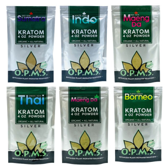 OPMS Opms - Silver Kratom - Powder