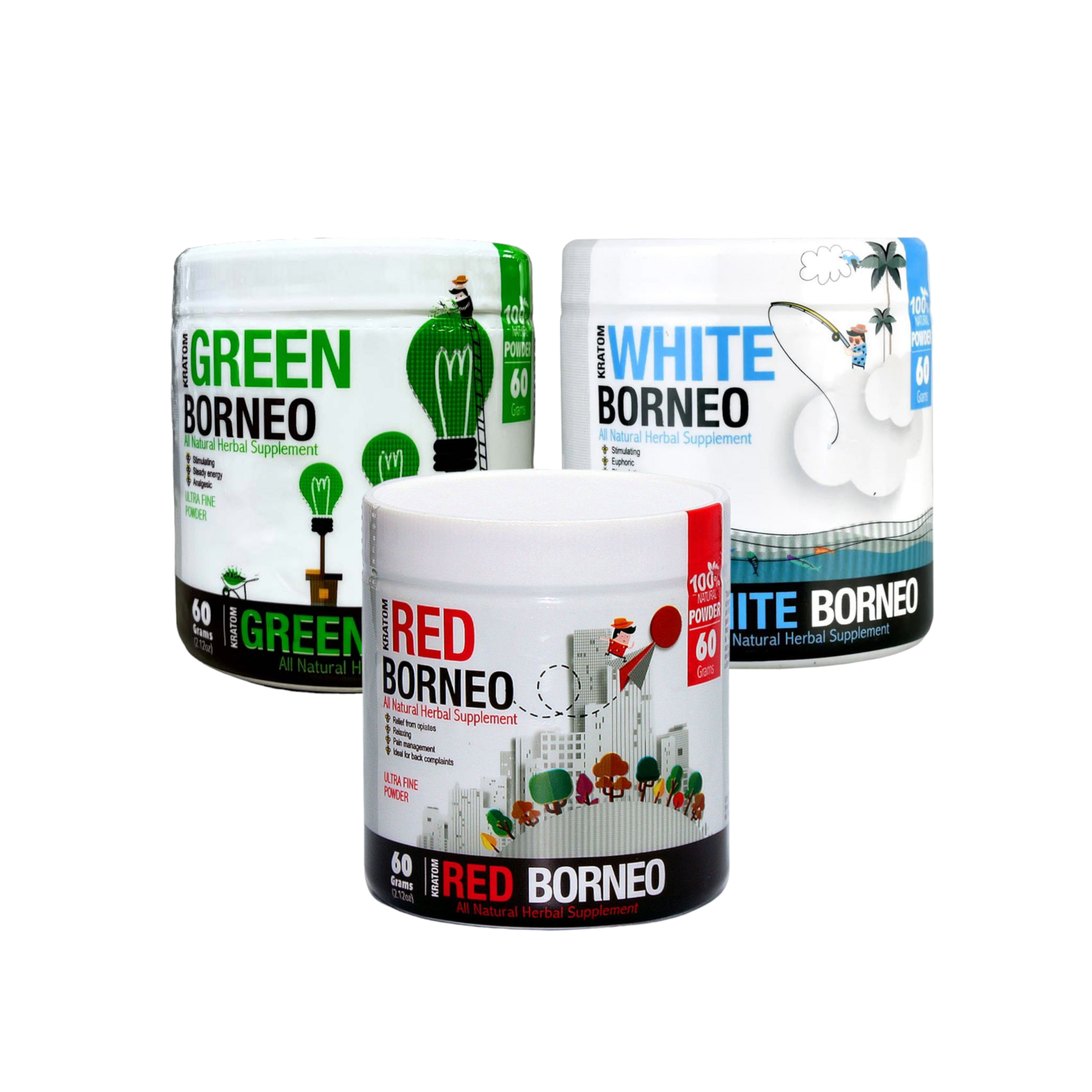 Bumble Bee Kratom Bumble Bee Kratom Borneo Powder Sampler