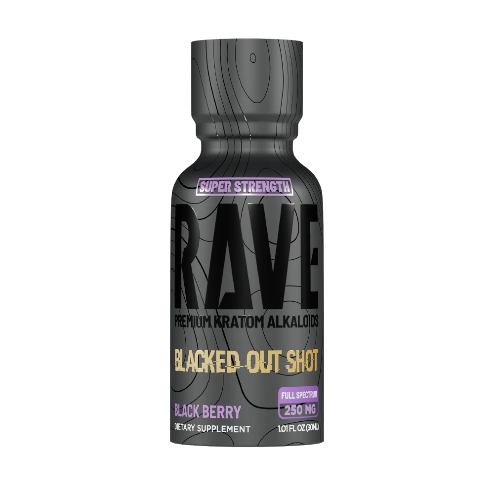 Rave Botanicals Blackberry Shot