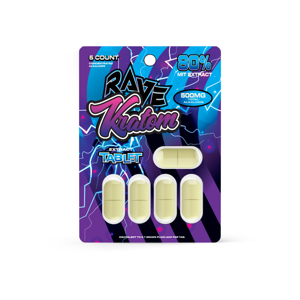 Rave Kratom Tablet